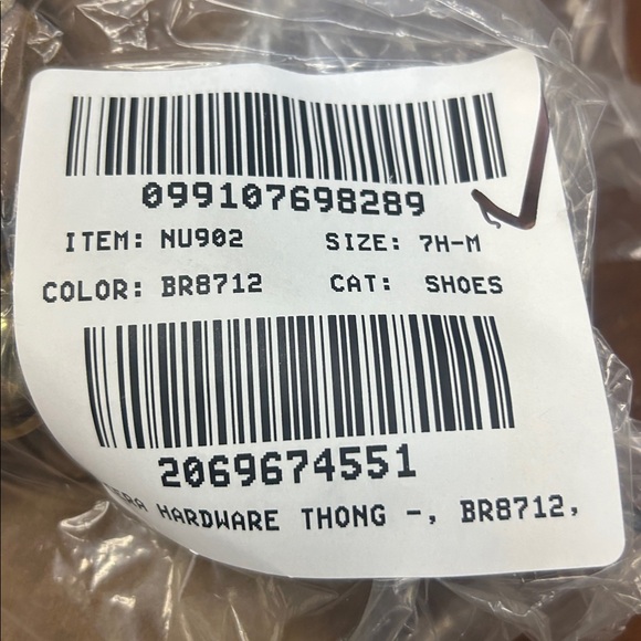 Madewell The Mila Organic Hardware Thong Slide Sandal NU902 - Picture 4 of 4